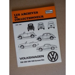 Les Archives Volkswagen 1100, 1200, 1300, 1500, Karmann Ghia