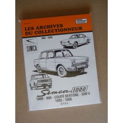 Les Archives Simca 1000