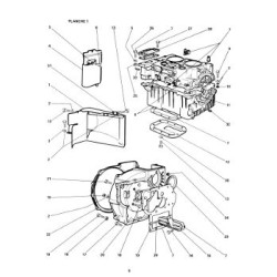 Bernard-Moteurs BDA 540-2 et 605-2, catalogue de pièces