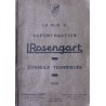 Rosengart Supertraction, manuel de réparation