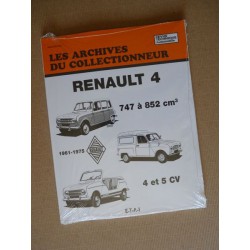 Les Archives Renault 4 1961-75