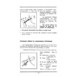 Peugeot 203, notice d'entretien