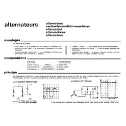 Ducellier, cahier technique dynamos, alternateurs et régulateurs