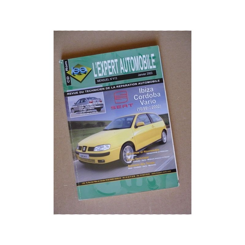 L'EA Seat Ibiza II, Cordoba II et Vario, phase 2 1999-2002