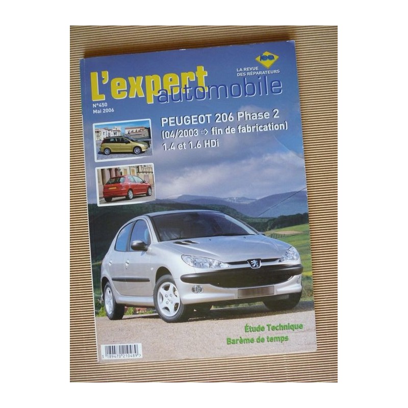 L'EA Peugeot 206, phase 2 Diesel