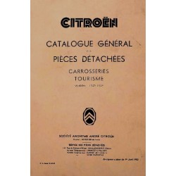Citroën C4, C6 et Rosalie, catalogue de pièces carrosseries