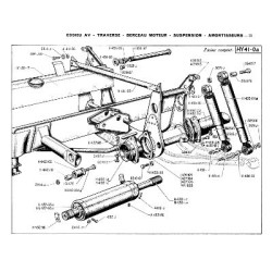 Citroën H 850 et 1500k Diesel, catalogue de pièces