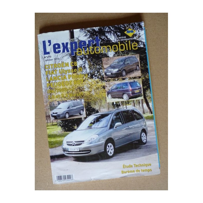 Tapis De Coffre Sur Mesure Pour Citroën C8, Fiat Ulysse II, Lancia Phedra, Peugeot 807 (2002-2014)
