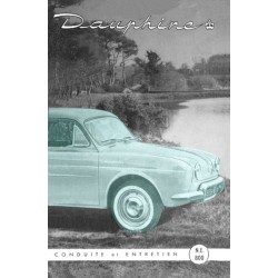 Renault Dauphine R1090, notice d'entretien