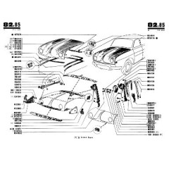 Renault Dauphine et Ondine, catalogue de pièces