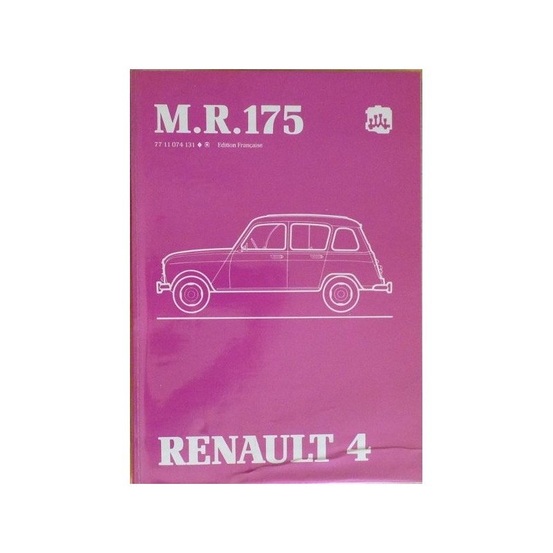 Renault 4, manuels de réparation (1983)