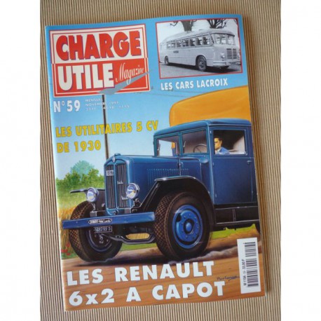 Charge Utile n°59, Renault VT ZF, Jeep, Berliet GLC, Lacroix