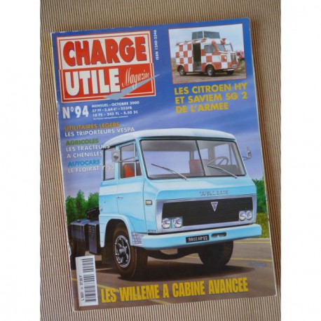 Charge Utile n°94, Vespa, Willème, Albaret, Floirat Y53, Saviem SG2 Citroën HY