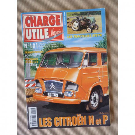 Charge Utile n°101, Citroën N P, Steyr, Albaret, Chausson, Berliet GBC8 KT, Bousquet Lempdes