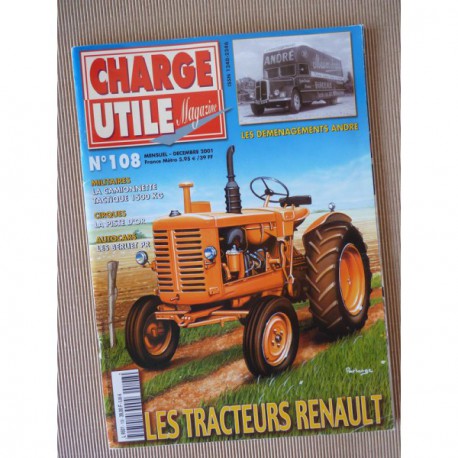 Charge Utile n°108, Renault 1945-56, Allis-Chalmers, Berliet PR, André, Gruss