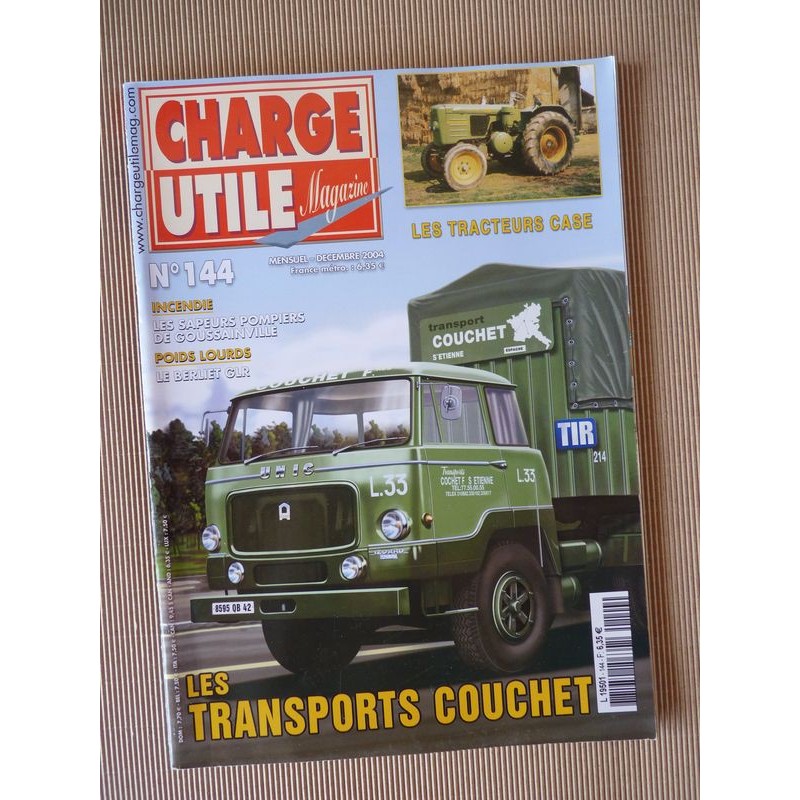 Charge Utile n°144, Berliet GLR, Case, Letourneau, Courriers Normands, Chevrolet 4x4, Couchet Frères, Amar