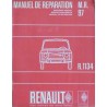 Renault 8 Gordini R1134, manuel de réparation