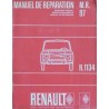 Renault 8 Gordini R1134, manuel de réparation