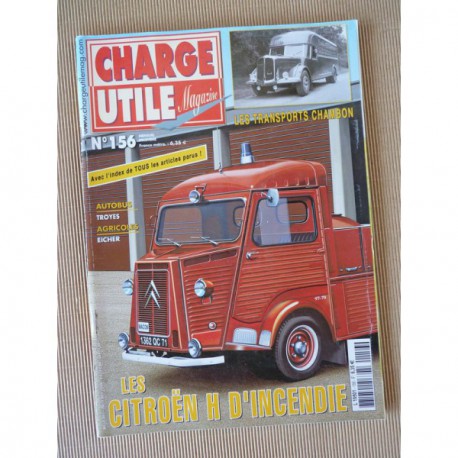 Charge Utile n°156, Citroën Type H, Eicher, VLTT, Bondy, Chambon, Rancy