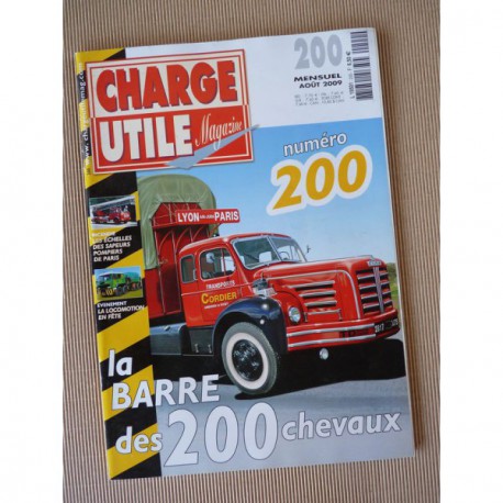 Charge Utile n°200, Farmall série 200, Setra 200, échelles pompiers Paris