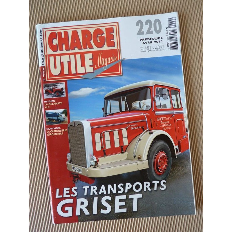 Charge Utile n°220, MB Trac, Delahaye VLR, Aveling-Barford, Girompaire, Griset, Boner