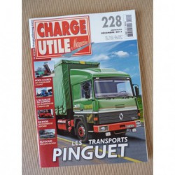 Charge Utile n°228, Saviem-Man, Haulotte, voyages Richou, Pinguet, Boner