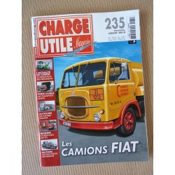 Charge Utile n°235, Fiat, locomobiles, half-tracks, Courtin, Châtel