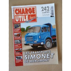 Charge Utile n°242, Renault années 30, Fiat, Trojan-Yale, cars Renault, VCOM au VLRA, Émile Simonet, Tournaire