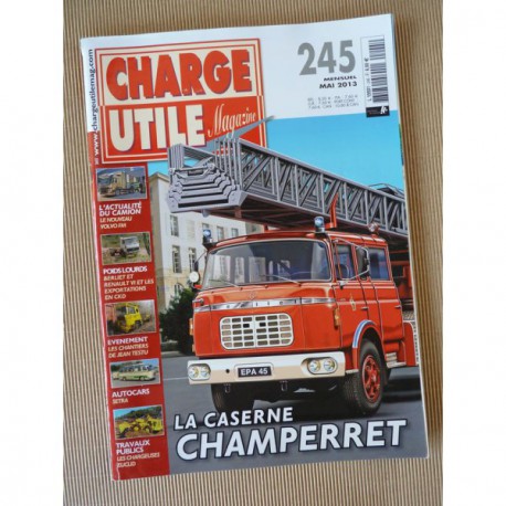Charge Utile n°245, Cletrac, Berliet Renault CKD, Bonifay, Euclid, Setra,