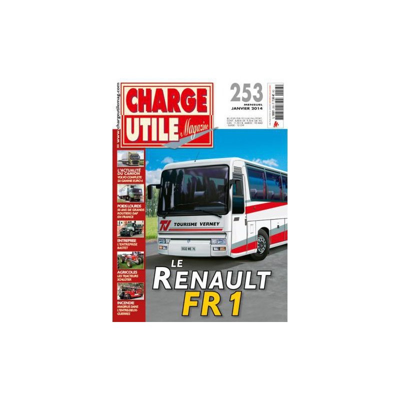 Charge Utile n°253, DAF, Terratrac CASE, Schlüter, Renault FR1, Bastet, Henk Van Den Berg