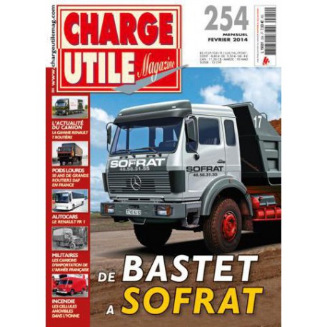 Charge Utile n°254, DAF, chenilles Case, Renault FR1, Bastet