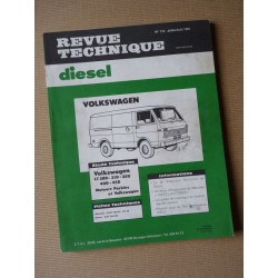 RTD Volkswagen LT 28D, 31D, 35D, 40D, 45D. Perkins 4.165 et VW CP