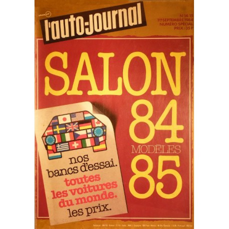 L'Auto-Journal spécial salon 1984