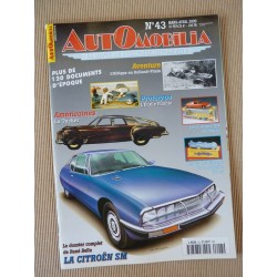 Automobilia n°43, Citroën SM, Rolland-Pilain, Tucker, Etoile Filante Renault, Simca Aronde