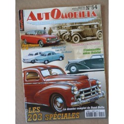 Automobilia n°54, Peugeot...