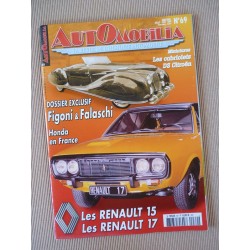 Automobilia n°69, Figoni et Falaschi, Renault 15 17, Lincoln Zephyr, Honda, Simone des Forest