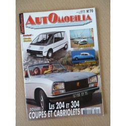 Automobilia n°70, Peugeot...