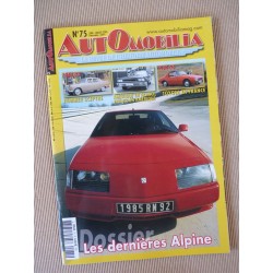 Automobilia n°75, Alpines...