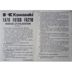 Kawasaki FA76, FA130,...