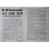 Kawasaki FA76, FA130, FA210, notice d'entretien (eBook)