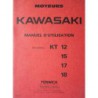 Kawasaki KT12, KT15, KT17, KT, notice d'entretien (eBook)