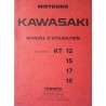 Kawasaki KT12, KT15, KT17, KT, notice d'entretien (eBook)