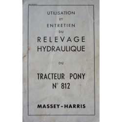 Massey Harris Pony 812, notice d'entretien (eBook)