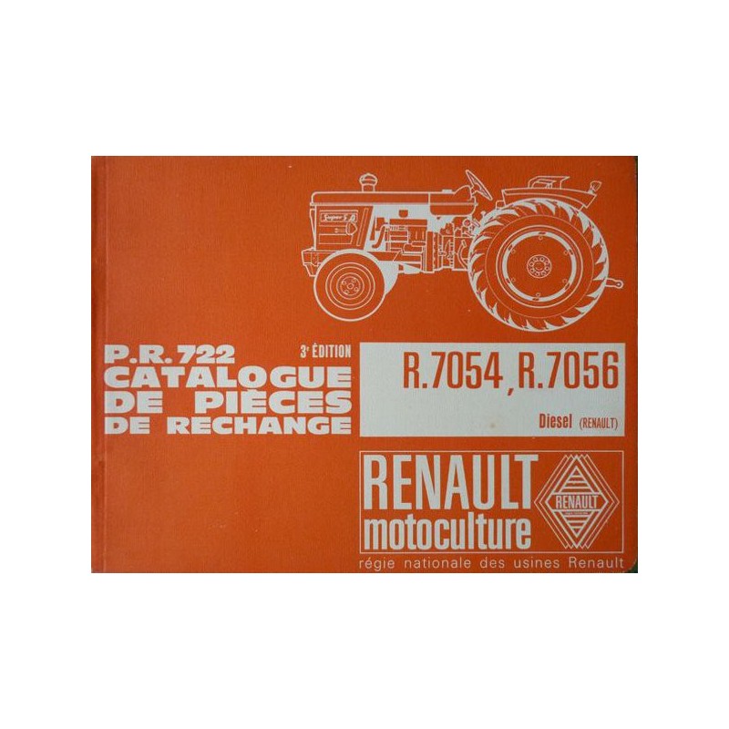 Renault Super 4, 4D, 5, 5D (R7054, R7056), catalogue de pièces (eBook)