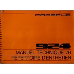 Porsche 924 125ch, notice...