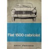 Fiat 1500 cabriolet, notice d'entretien