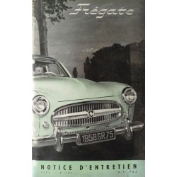 Renault Frégate R1103, notice d'entretien (eBook)