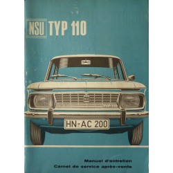 NSU Typ 110, notice d'entretien (eBook)