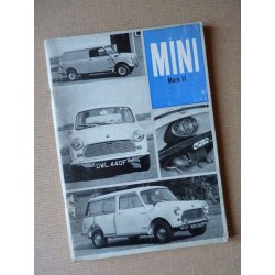 Mini 850 et 1000 jusqu'en 1969, notice d'entretien originale