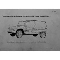 Citroën Mehari, catalogue de pièces